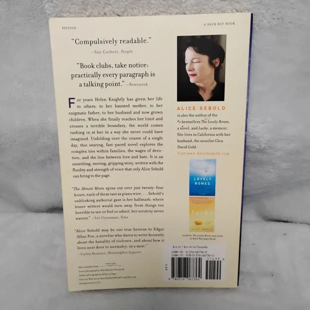 The Almost Moon by Alice Sebold Paperback